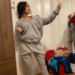 Grey men nike tracksuit